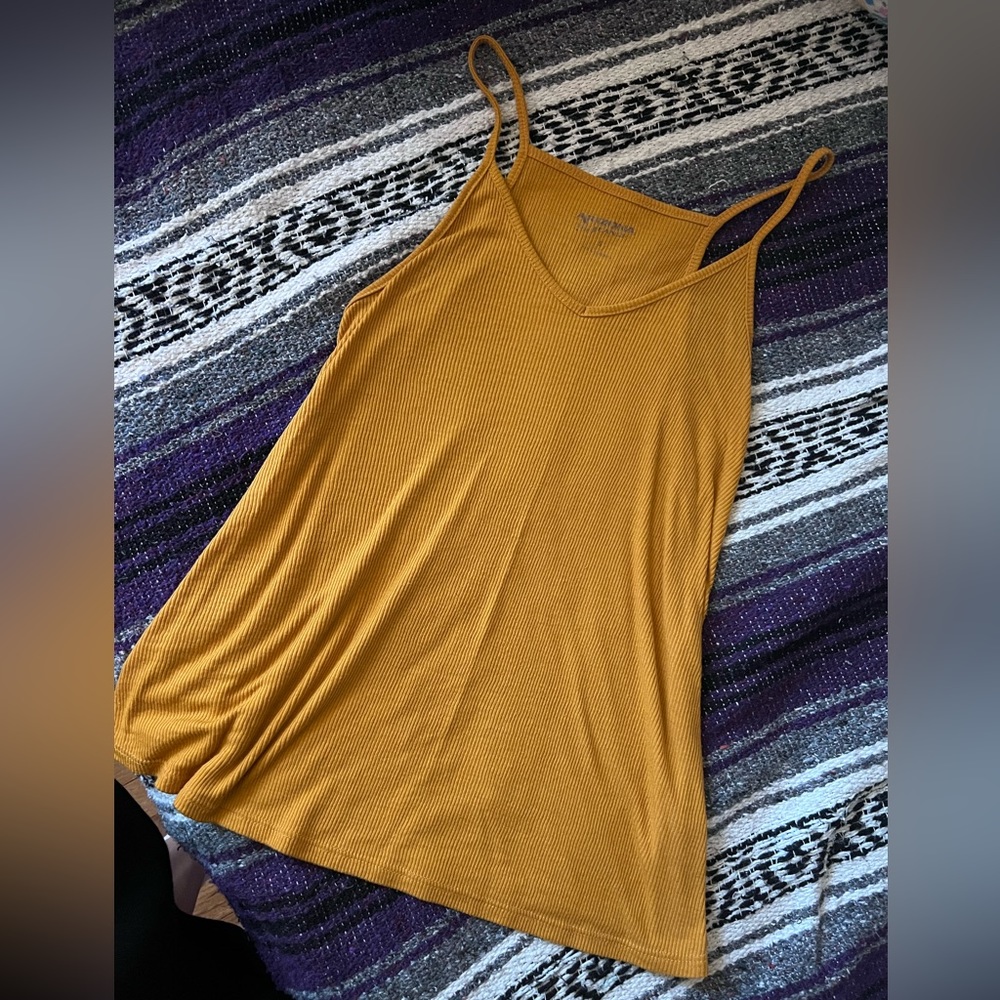 Mustard Yellow Tank Top